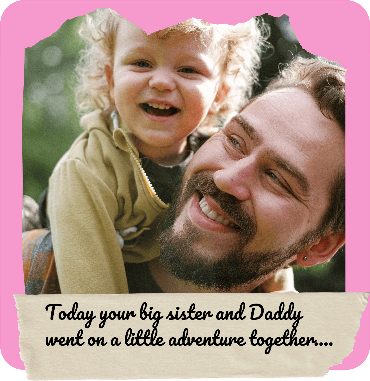 dad and little girl